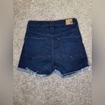 American Eagle  Outfitters Dark Blue Super Stretch Jean Shorts Photo 7