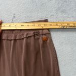 Peace Love‎ World Lounge Pants Bell Bottoms Drawstring Casual Comfy XXSP Brown Photo 7