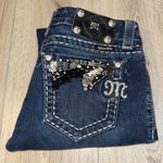 Miss Me  straight leg blue jeans denim Women's Blue Jeans Photo 0