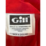 Women's Gill Red Navy Breathable Sailing Bib Overalls Size 2 Photo 6