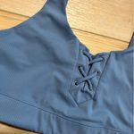 JoyLab  Blue Longline Sports Bra Photo 1