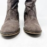 Sundance [] Shay Brown Leather Slouchy Western Pull On Ankle Boots Size 40 US 9 Photo 4