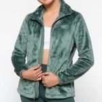 The North Face  Jacket Womens Small Green Osito II Fleece Pile Soft Hiking Outdoors Photo 0
