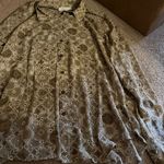 12th Tribe  large Button down blouse Photo 3