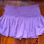 Gold hinge purple mini skirt Size L Photo 0