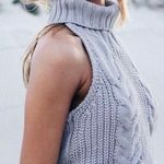 Sabo Skirt Backless Turtleneck Tank Photo 0