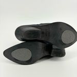 Guess By Marciano Cowboy Boots Size 8.5 Short Ankle Laser Lace Cutout Dark Gray Photo 7