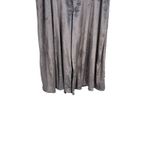 Anthropologie Maeve Monique Jumpsuit Suspender Wide Leg Velvet Gray XXS Petite Photo 6