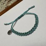 BCBGeneration signed  Adjustable Size Bracelet - Blue / Silver Tone Photo 0