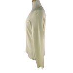 Anne Klein Large Viscose Wool Cream Cardigan Sweater Button Front Off White Photo 3