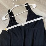 Free People  Beach Cotton Maxi Dress with Slit Black (Medium) Photo 1