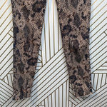 Free People  Two Faced‎ Snakeskin Printed Jeggings Photo 3