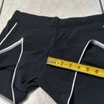 Athleta  Brooklyn Workout Shorts Women Size‎ 2 Black White Photo 13