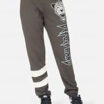 Lauren Moshi  Gray Graphic Joggers Photo 0