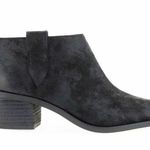 Band of Gypsies • • Rainier Burnished Micro Cowsuede Booties - Black - 8 Photo 0