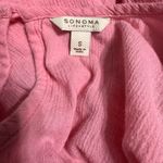 Soma Pink eyelet long sleeve  shirt sz sm WT43 Photo 4