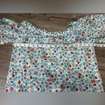 J.Crew  Liberty Fabric Edenham Floral Off The Shoulder Blouse Size 8 Photo 4
