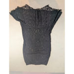 Spencer Alexis Lace Skirt Set – 12 Black Long Sleeve Midi Evening Style 54014 Photo 7