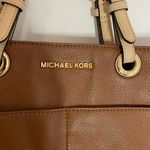 Michael Kors  Bedford Leather Purse in Brown w/ Tan Straps Photo 1