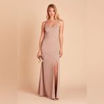 Birdy Grey  Jay Crepe Dress In Taupe Photo 4