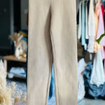 Essential fear of god cream ribbed leggings small Photo 0