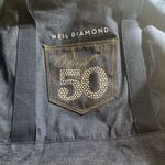 Neil Diamond 50th Anniversary Denim Dufflebag Tote With Rhinestone Accents Photo 2
