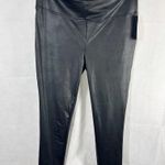 Seven7 Seven Faux Leather Sculpt Leggings Black Size XXL Photo 0