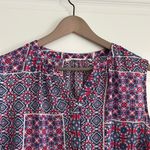 Violet+Claire Sleeveless Top Blue Pink Size 2X Photo 2