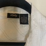 Vanity White Western Snap Front Shirt Sz Small Photo 7
