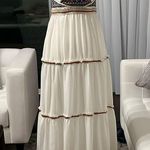Boston Proper L'atiste Dresses |
Embroidered Triangle Maxi Dress Photo 2