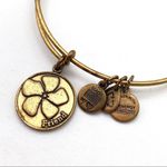 ALEX AND ANI  Friend pansy‎ Ralfaelian gold bangle bracelet Photo 1