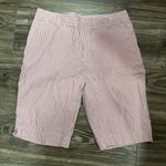 CHAPS  Size 8 Red Striped shorts Photo 0