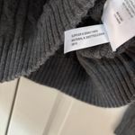 Ralph Lauren Lauren Ralph Lauren Charcoal Gray Cable Knit Sweater Size XL Cotton Logo Button Photo 6