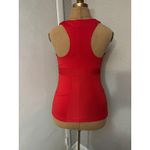 Athleta  Red Crewneck Workout Tank S Activewear Athleisure Casual Cherry Girl Photo 1