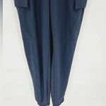 Athleta Unbound Blue Cargo pants joggers Jumpsuit size XXS Photo 7