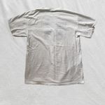 white blue tan gold soccer tee Size M Photo 5