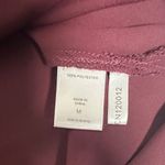 Soho  Deep Burgundy Ruffle Sleeve Blouse Photo 8