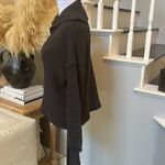 Free People Marlie Crop Sweater Oversized Fringe Size XS Pit Photo 3