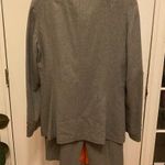 100% wool grey 2 piece skirt suit Vintage Gray Size undefined Photo 4