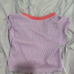 Urban Outfitters Out From Under Go For Gold Seamless Top Purple with Peach design Photo 3