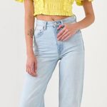 Endless Rose  Smocked Puff Sleeve Top  Photo 1