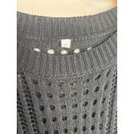 Black Knit Sleeveless Midi Dress Cover Up Beach Resort Casual size large Photo 1