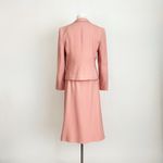Pendleton Vintage 80’s Pure Wool Coord Skirt Suit in Dusty Rose | Size M Photo 3