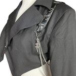 NWT Dark in Love Women's Black Devil Magic Sexy Crop Jacket Punk Biker Gothic M Size M Photo 3
