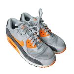 Nike Air Max 90 Essential Orange Grey Running Sneaker Shoes Womens 8 Mens 6.5 Photo 1