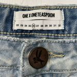 One Teaspoon  Distressed Blue Denim Skirt(Size 26) Photo 7