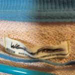 We The Free NWOT Free People Classic Striped Crew Latte Combo peach blue Photo 3