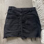 Pretty Little Thing Black Denim Skirt Photo 2