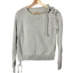 ALLSAINTS Light Gray Revo Lace Jumper Pullover Sweater S Photo 2