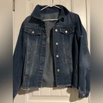 Women's Denim Jacket Blue Size M Photo 6